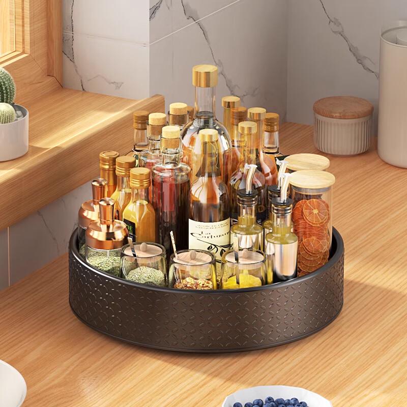 

Yunshuang Rotating Countertop Spice Rack