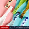 Heat-resistant Shatterproof Melamine Kung Fu Spoon - Restaurant-Grade Tableware