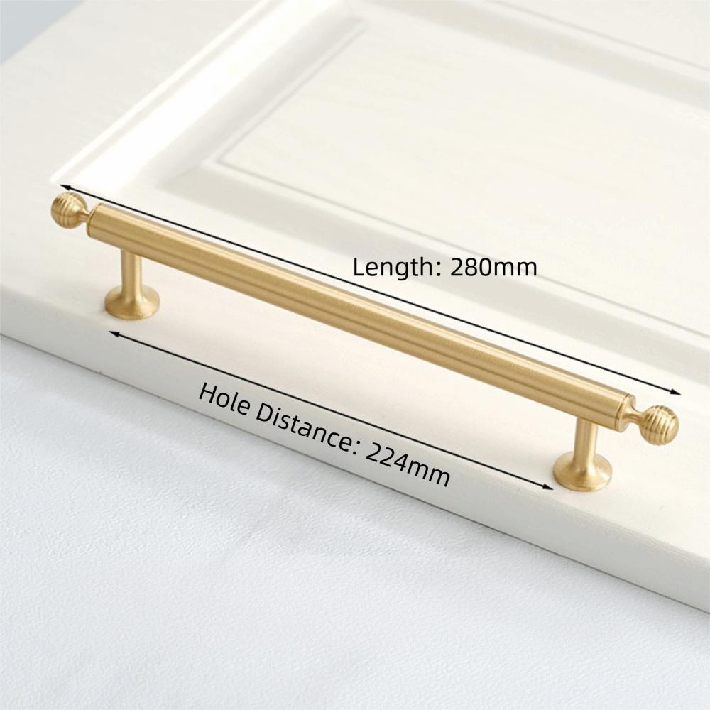 Solid Brass Furniture Handles Antique Bronze Finish Drawer Knobs Retro Cabinet Pulls For Drawers