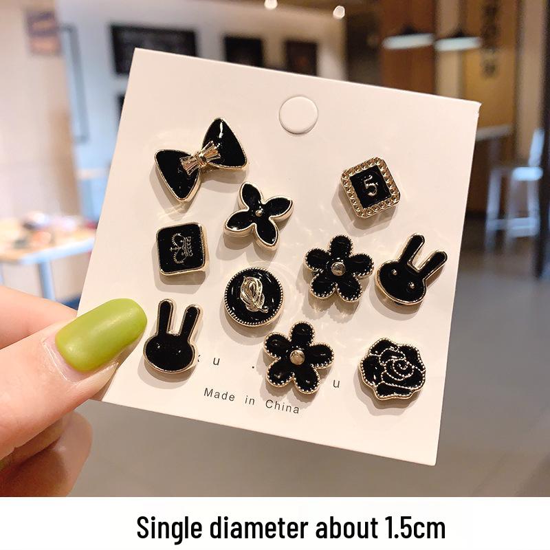 Pearl Smiley Face Brooch Pin - Cute Anti-Exposure Women's Collar Accessory