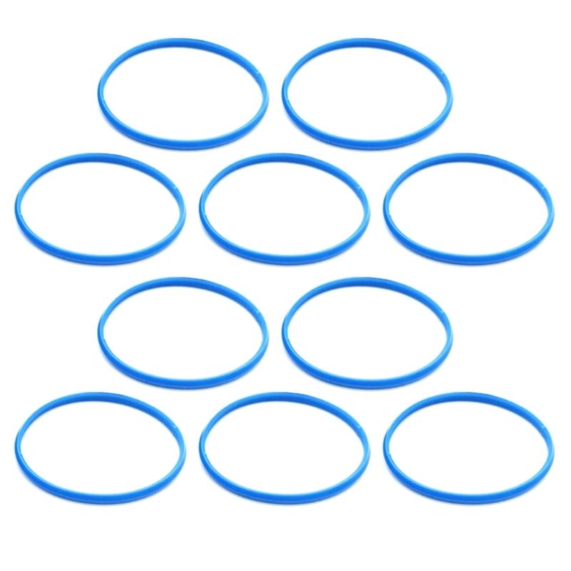 Microphones Rubber Bands, Blue, Easy To Replace for BETA58A/87A Clean Sound Quality