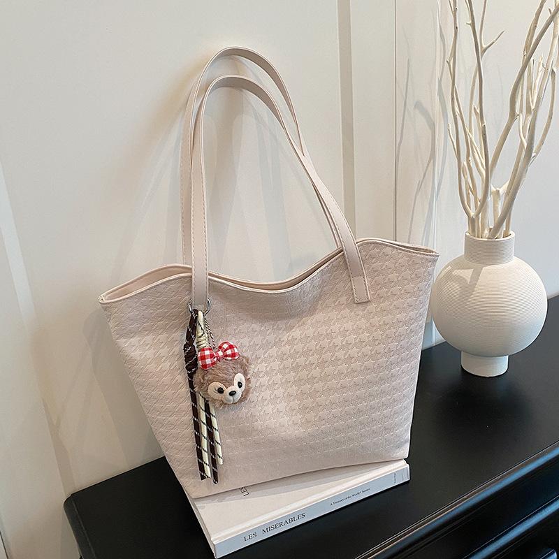 

Сумка через плечо летняя мода повседневная простая атмосфера сумка-тоут премиум деловая универсальная женская сумка no pendant белый