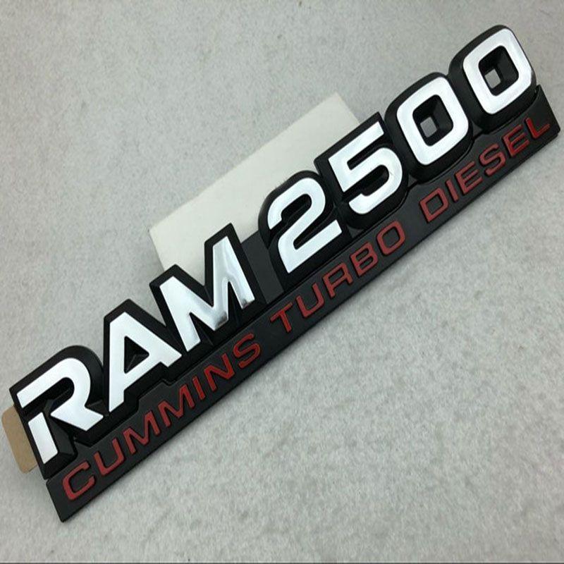 Ram 1500 2500  3500 Heavy Duty Car Tag Ram Truck Refit Sticke Car