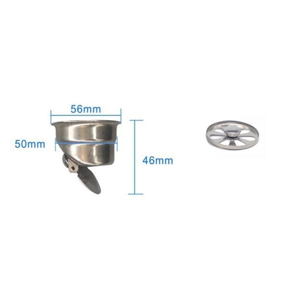 Hair Catcher Stainless Steel Floor Drains Trap Bathtub Ground Leakage  Kitchen Bathroom Hotel