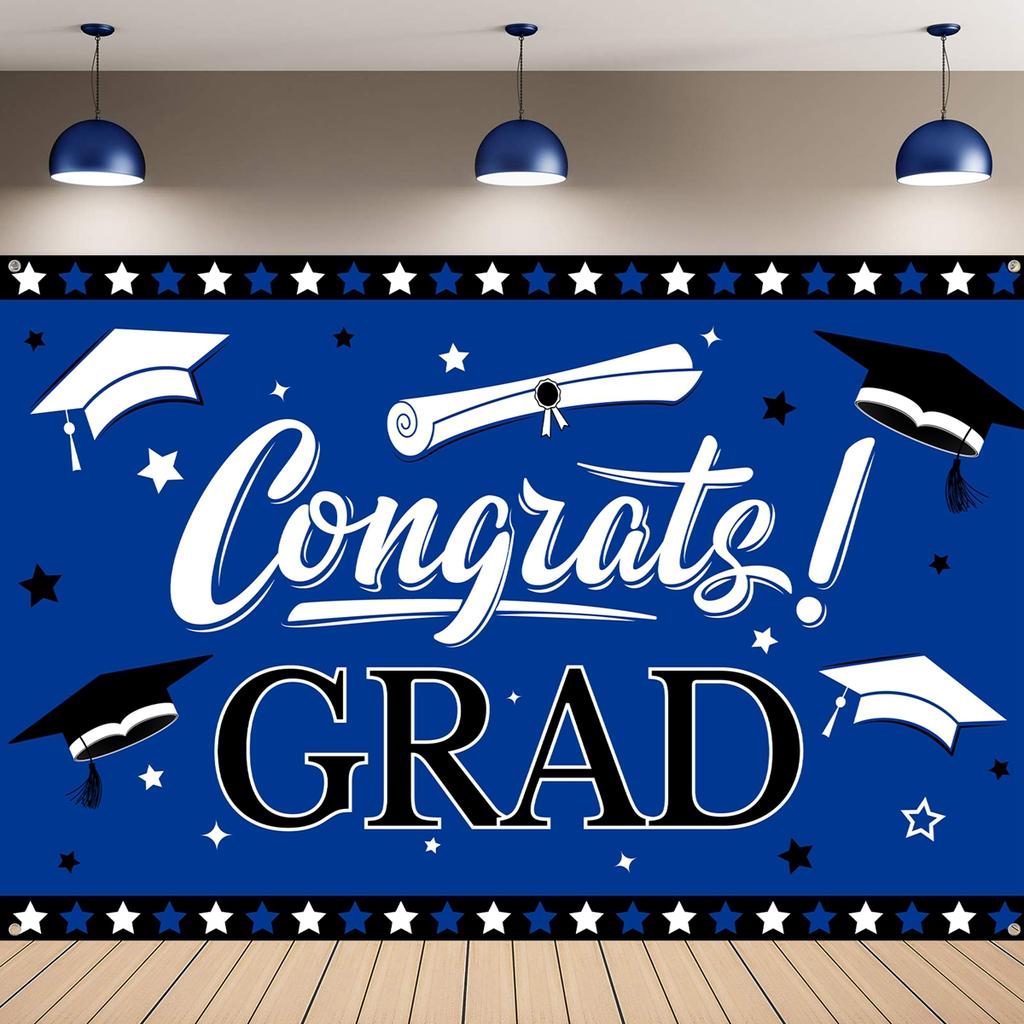 Class of 2025 Graduation Balloon Graduation Backdrop Dark Blue Balloon Garland Graduation Party Supplies Graduation Season Decor