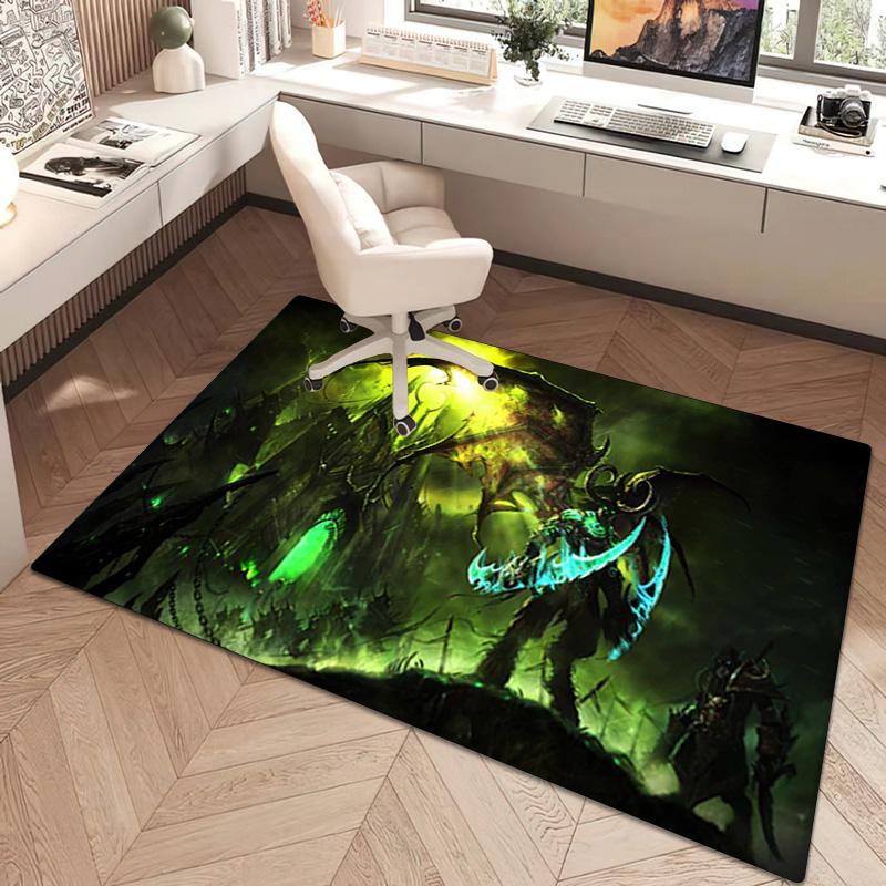 1Pc Warcraft game Rug - home decoration Carpet For Living Room Bedroom Flooring Computer Chair Area Rug