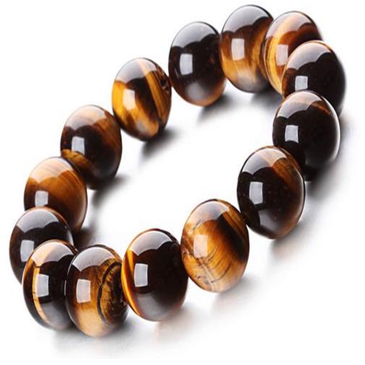 

Natural Yellow Tiger Eye Stone Bracelet from Scenic Spot Street Stall