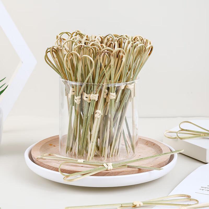 

ZISIZ Одноразовые бамбуковые шпажки в форме ножниц