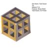 Hexagon Twist Illusion Toy Anxiety Stress Relief 3D Printed Hexagon Fidget Toy Adults Portable Travel Hexagon Decompression Toy