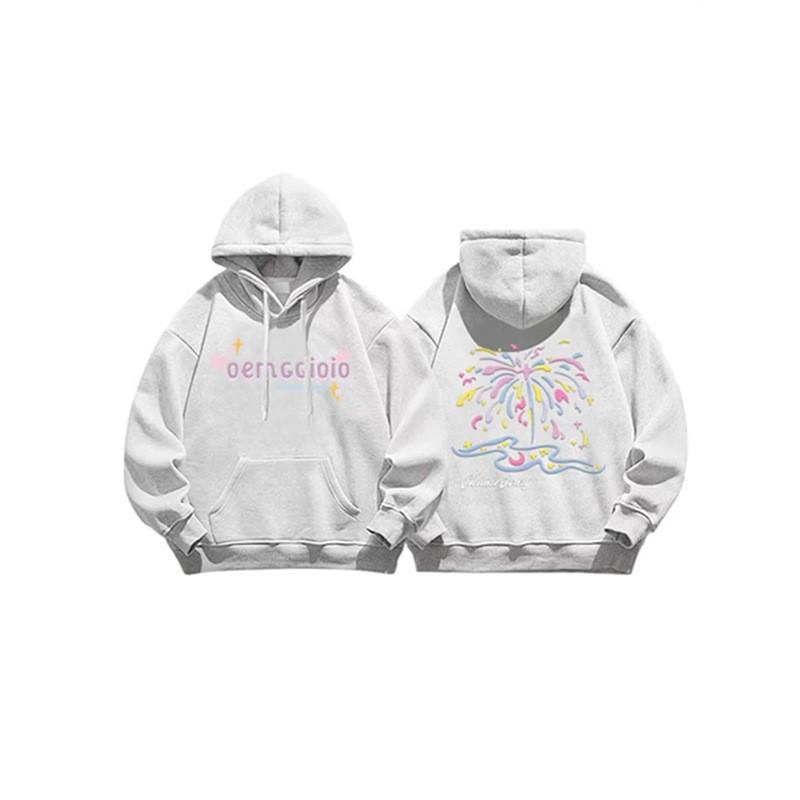 Womens Oversized Hooded Sweatshirt With Fleece Lining Winter Casual Loose Fit Cotton Pullover Students