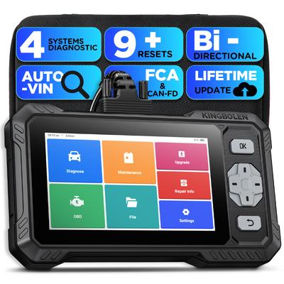 EU-Lager Kingbolen S608 Motor ABS SRS Getriebe Auto Diagnosewerkzeug mit EPB Service Lebenslang Kostenlos