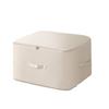 Down Comforter Storage Bag With Durable Satin Material For Bedroom Organization And Travel Use