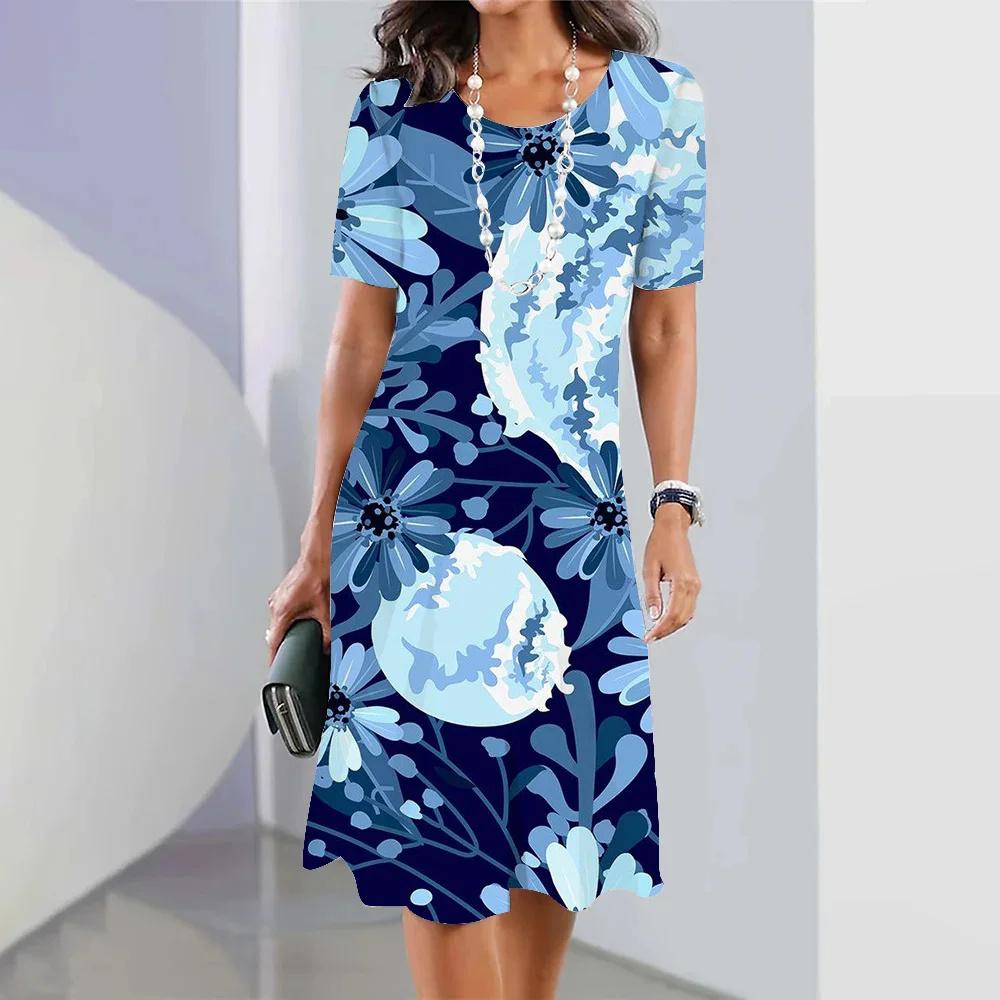 Sommer Damen Elegant Lange Kleider Damenbekleidung Einteiler Kleid