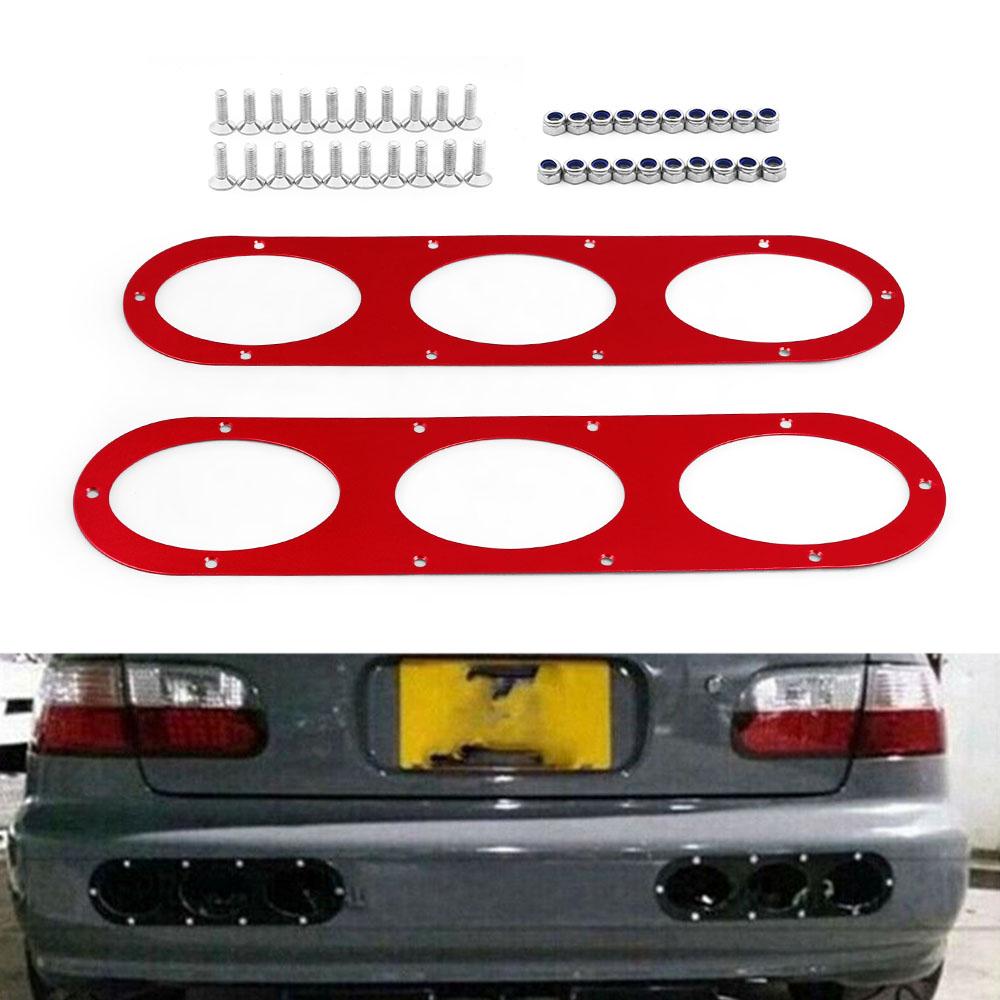 2 buc difuzor bara spate pentru panoul difuzorului de deviere a aerului universal pentru bara spate auto