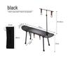 Skateboard-Style Portable Solid Wood Folding Table for Camping and Outdoor Use