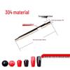 Double-Ended Threaded Stainless Steel Drill Handle Lever