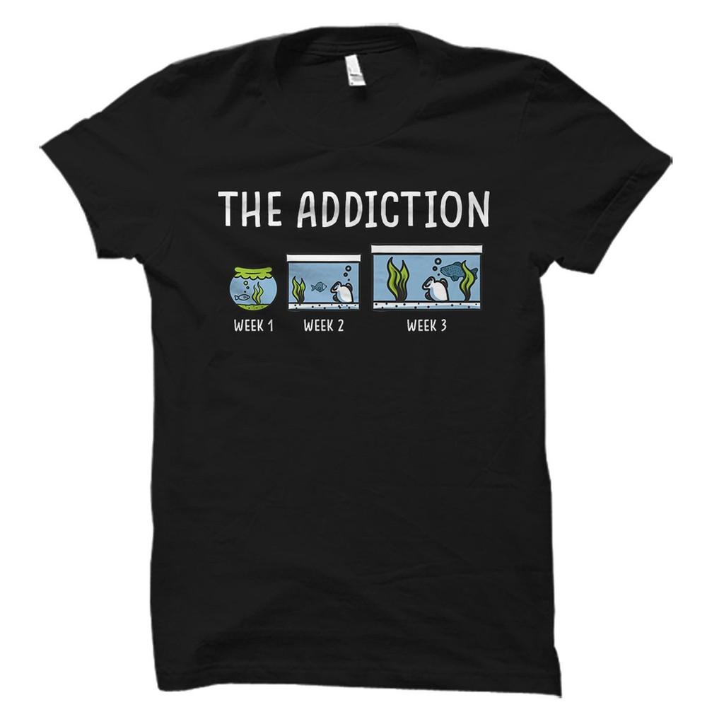 

Aquarium Shirt. Aquarium T-Shirt. Aquarium Gift. Fish Tank Shirt. Unisex Tee S