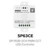 SP630E All In One LED Controller 5CH PWM SPI Pixels LED Light Strip WS2812B WS2811 SK6812 FCOB 5050 RGB RGBW CCT Music BT 5V-24V