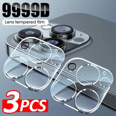 Película protectora para lente de cámara de teléfono móvil de 3 uds.