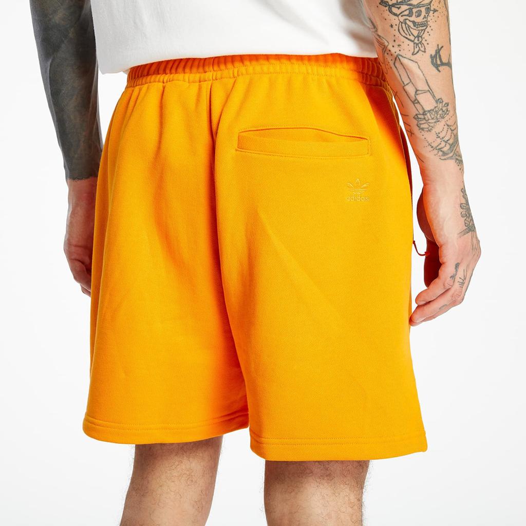 Adidas Originals X Pharrell Williams Collaboration Soft Comfortable Simple Three-Quarter Casual Shorts Men Shorts Orange GH4401