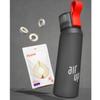 Water Bottle With Large Capacity And 3 Flavor Pods For Fitness And Outdoor Use