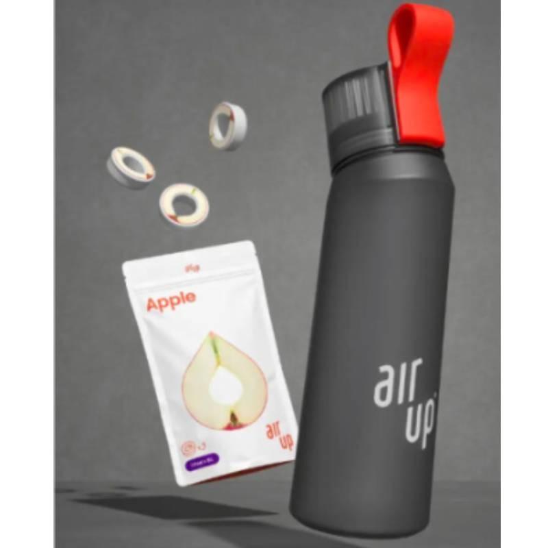 Water Bottle With Large Capacity And 3 Flavor Pods For Fitness And Outdoor Use