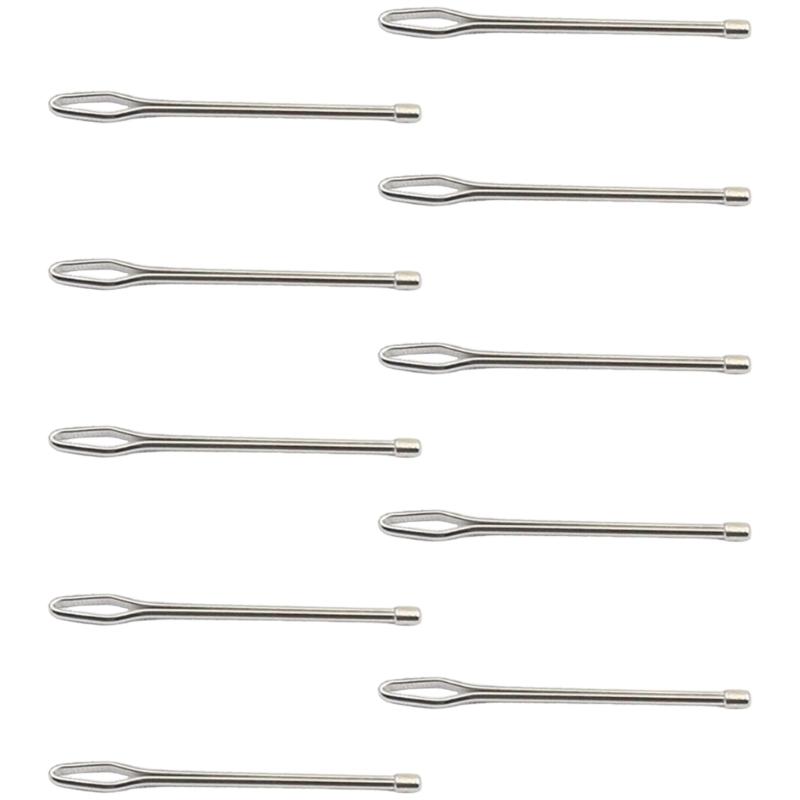 

Pack of 10 Metal Elastics Band Threading Tool Sewing Craft Accessories