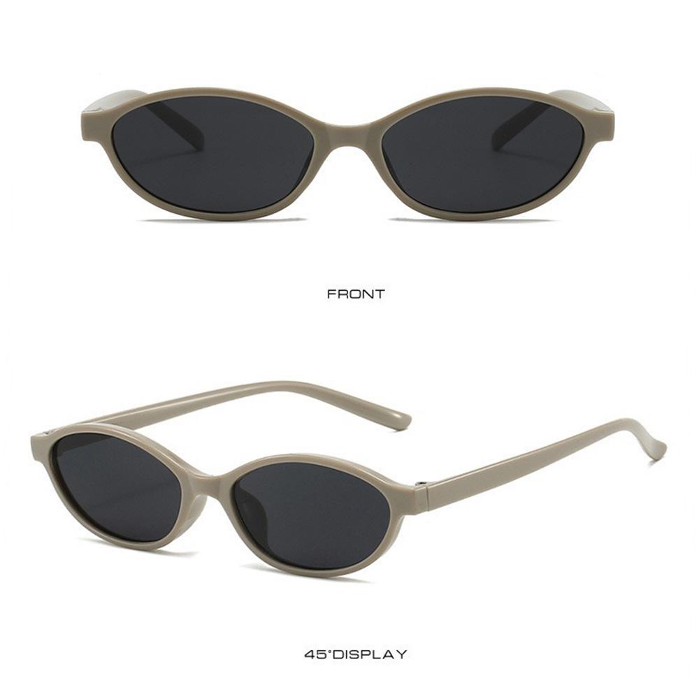 Narrow Frame Sunglasses Anti-Glare Eye Sunglasses Uv  Sunglasses High-Quality For Punk Fashion Street Photography