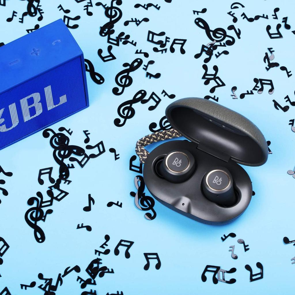 Gejoy 3000 Pcs Music Notes Confetti Mini Music Party Decorations Musical Table Centerpiece Confetti Graduation Black Clef Cutouts for Disco Party