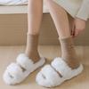 Female Autumn and Winter Style Thickens Warm Floor Sleep Month Son In Tube Socks