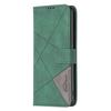 BINFEN COLOR For TECNO Camon 40 Pro 4G Phone Case Wallet Stand Geometry Imprinted Leather Cover
