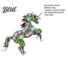 Exquisite Unicorn Accessory Retro Brooch Rhinestones Inlaid Lapel Pin Artistic