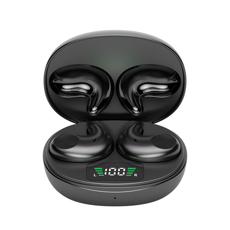 Invisible Sleep Wireless Earphone Bluetooth 5.3 Hidden Earbuds Lightweight Waterproof Noise Proof Touch Control Headphones