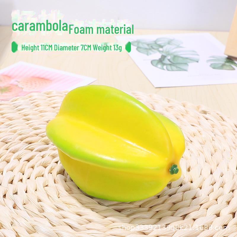 Kids' Educational Toys: Simulated Fruits - Grapes, Persimmons, Apples, Bananas - for Play, Decor, and Props