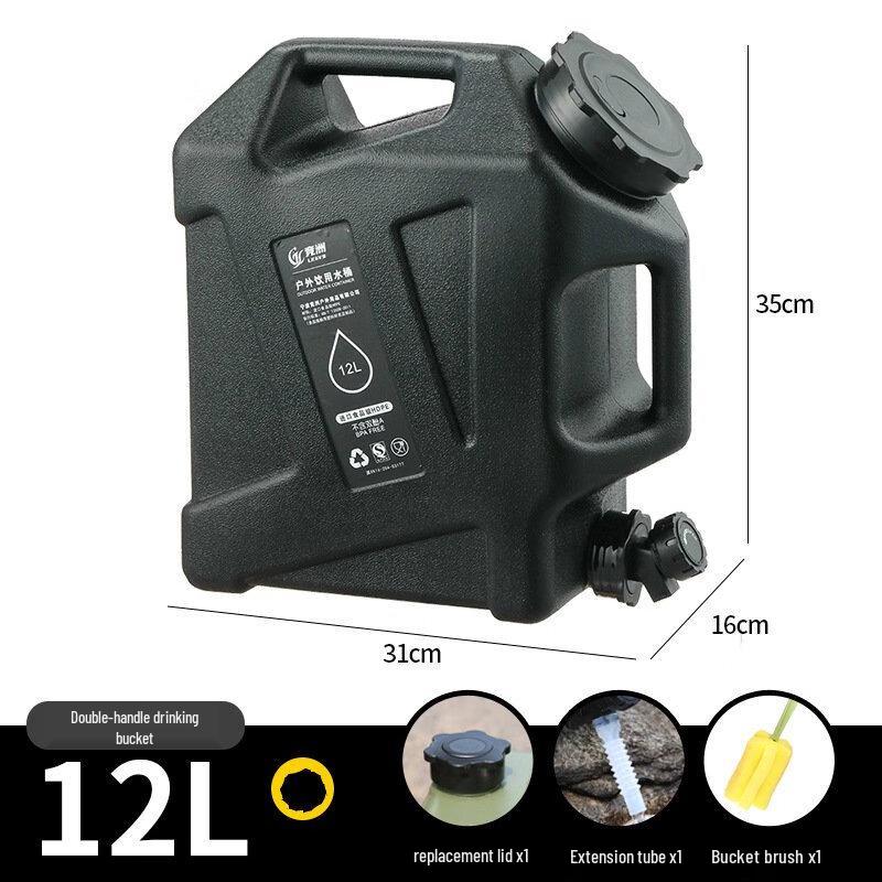 OEING Portable Outdoor Water Storage Bucket with Faucet