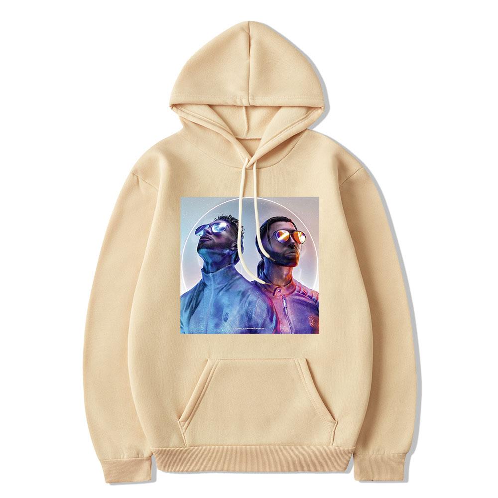 Le Monde Chico Album PNL Толстовка Французская рэп-группа Harajuku Хлопковая толстовка — фото 10