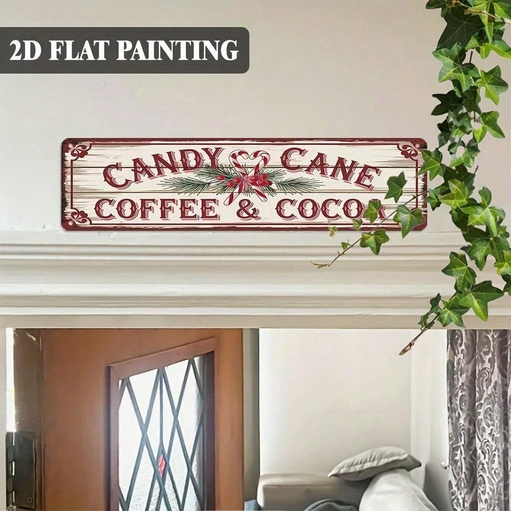 1pc Funny Metal Tin Sign Novelty Home Wall Decor Bar Cafe Garage Farmhouse Christmas Bathroom Bedroom Kitchen Living Room