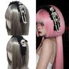 Fashionable Butterfly Hair Hoop Sweet Temperament Hair Rings Skull Hairpiece Hair Accessory for Kids and Teens
