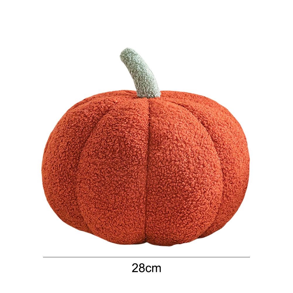 Halloween Pumpkin Pillow 3D Pumpkin Shaped Pillows Soft and Breathable Halloween Pumpkin Cushion Halloween Home Decor