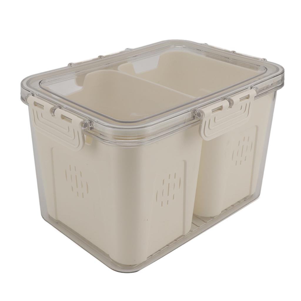 Fridge Food Storage Container PET Easy To Clean Sealed Food Preservation Box for Kitchen