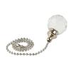 Crystal-Style Designer Bathroom Toilet Pull Chain Cord Handle For Light Switch