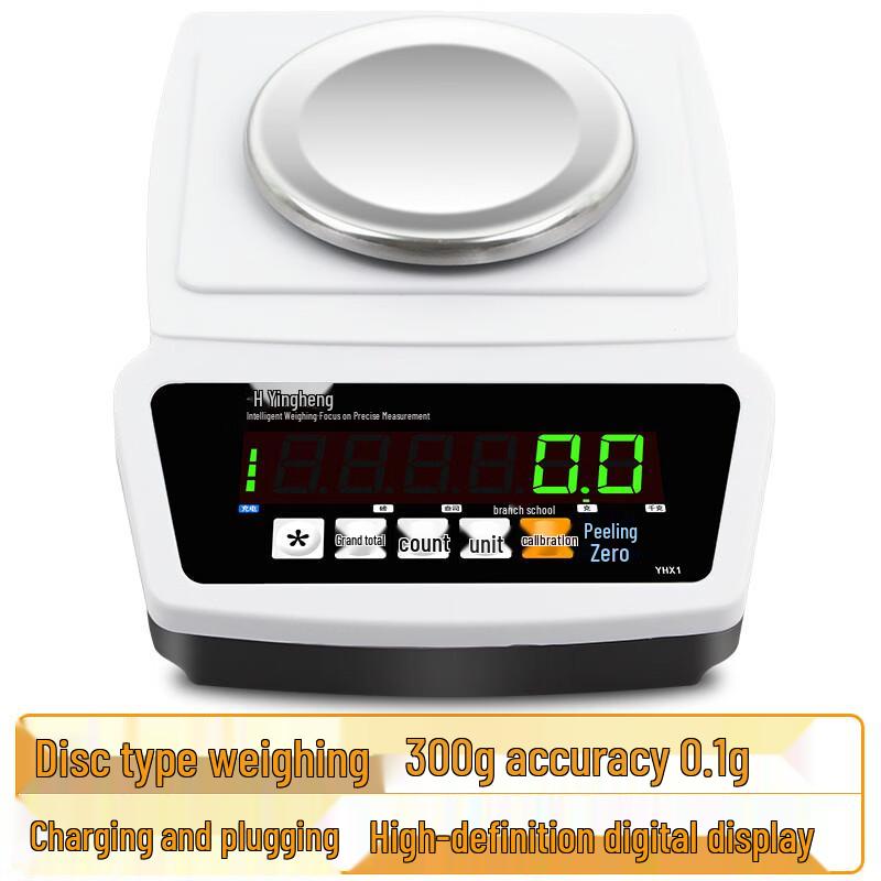 

Rechargeable Digital Precision Gram Scale