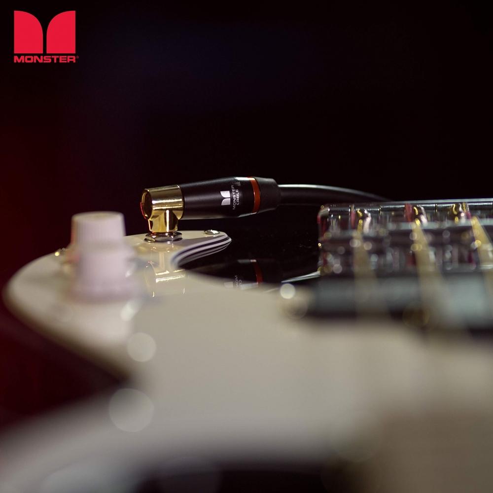 MONSTER CABLE Instrument Cable Bass Guitar Cable Length 12ft Direct XL Plug M BASS2-12A 600549