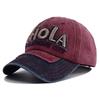 Unisex Vintage Baseball Cap Spring Summer Sun Visor Cap Letter Embroidery Snapback Hip Hop Trucker Cap Outdoor Dad Hats for Men
