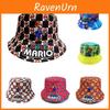 Super Mario Geprinte Vissershoed Voor Mannen En Vrouwen
