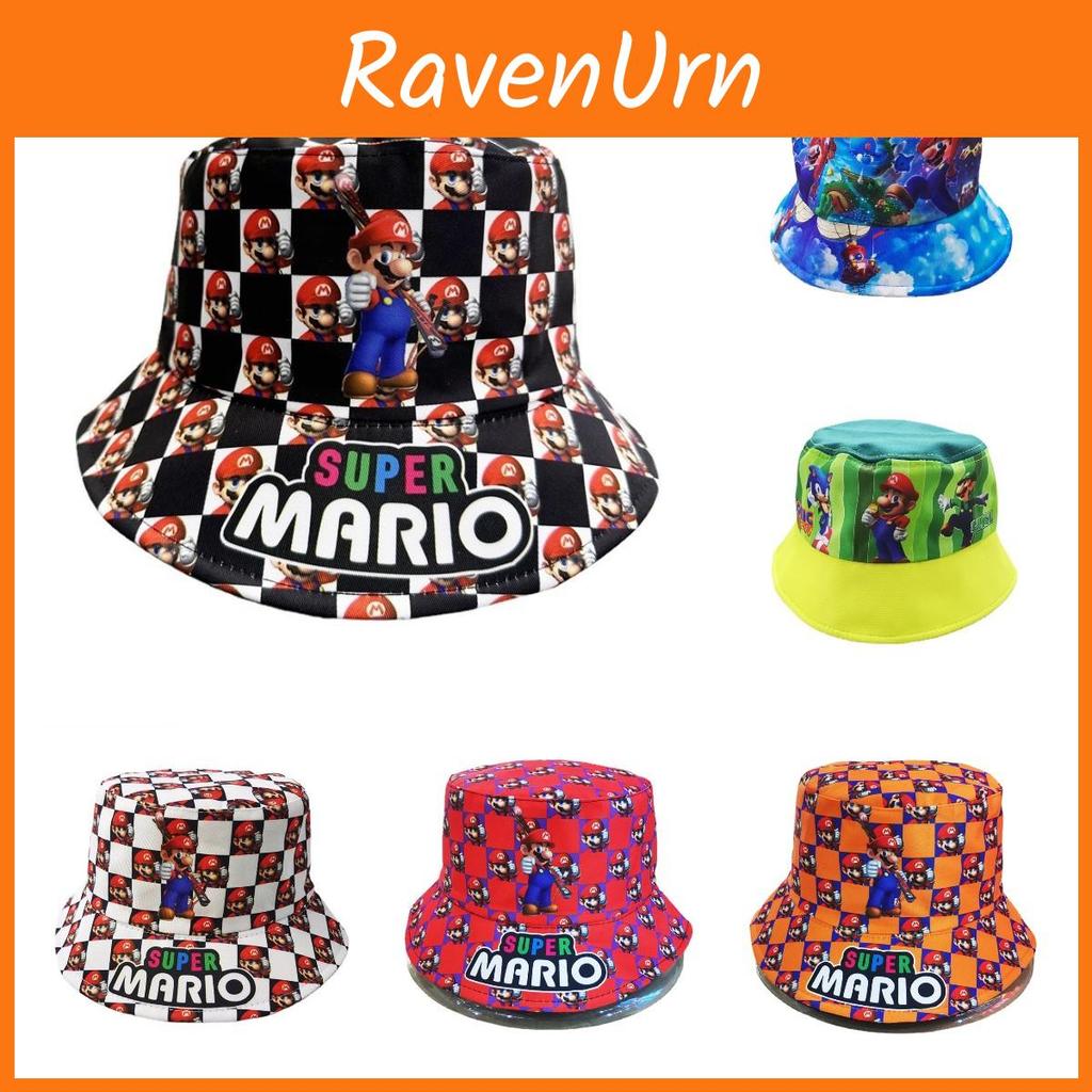 Super Mario Geprinte Vissershoed Voor Mannen En Vrouwen