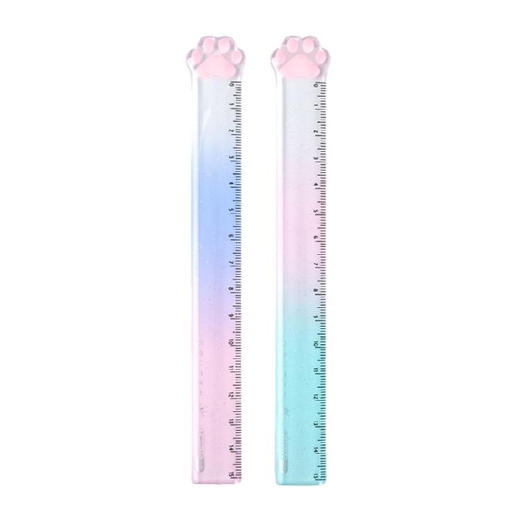 

Plastic Straight Ruler Measuring Range 0-15cm for DIY Scrapbooking Drafting 1