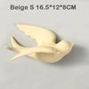 Ceramic Swallows Sparrow 3D Simple Ceramic Birds Murals Wall Hanging Decorations Crafts Home Ornaments Home Wall Sculptures RE