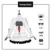 Eva New Evangelion Asuka Anime Gothic Lolita Cosplay Dress Set - White Short Skirt