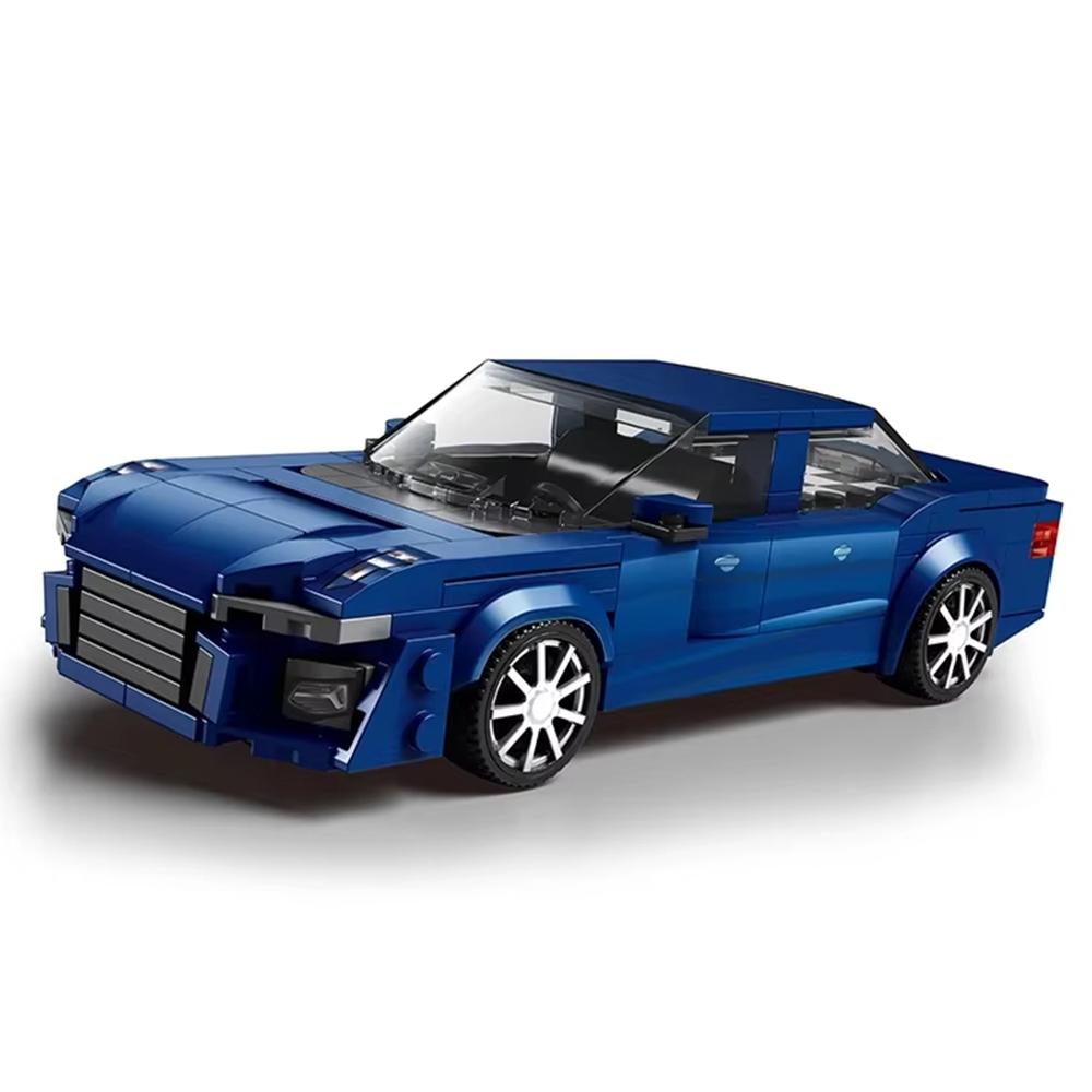 

330PCS Technology Sports Car Construction Blocks City Racing Vehicle Model Bricks Desktop Ornaments Children DIY Playthings Holiday Gifts No Box